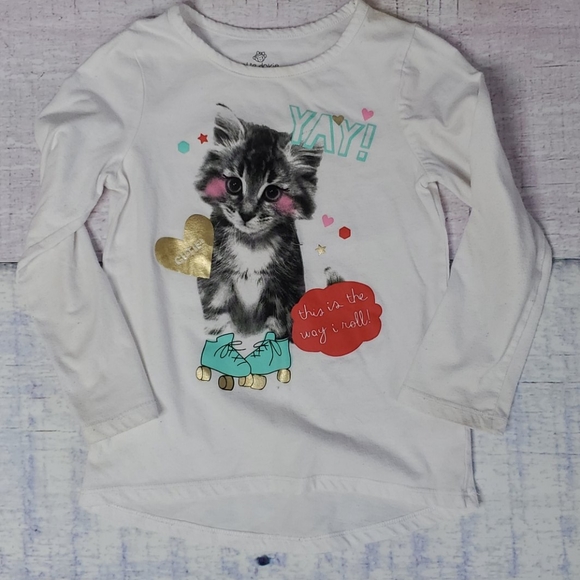 Set of 5 Mixed Brand Kids Long Sleeve Tops - Picture 4 of 7